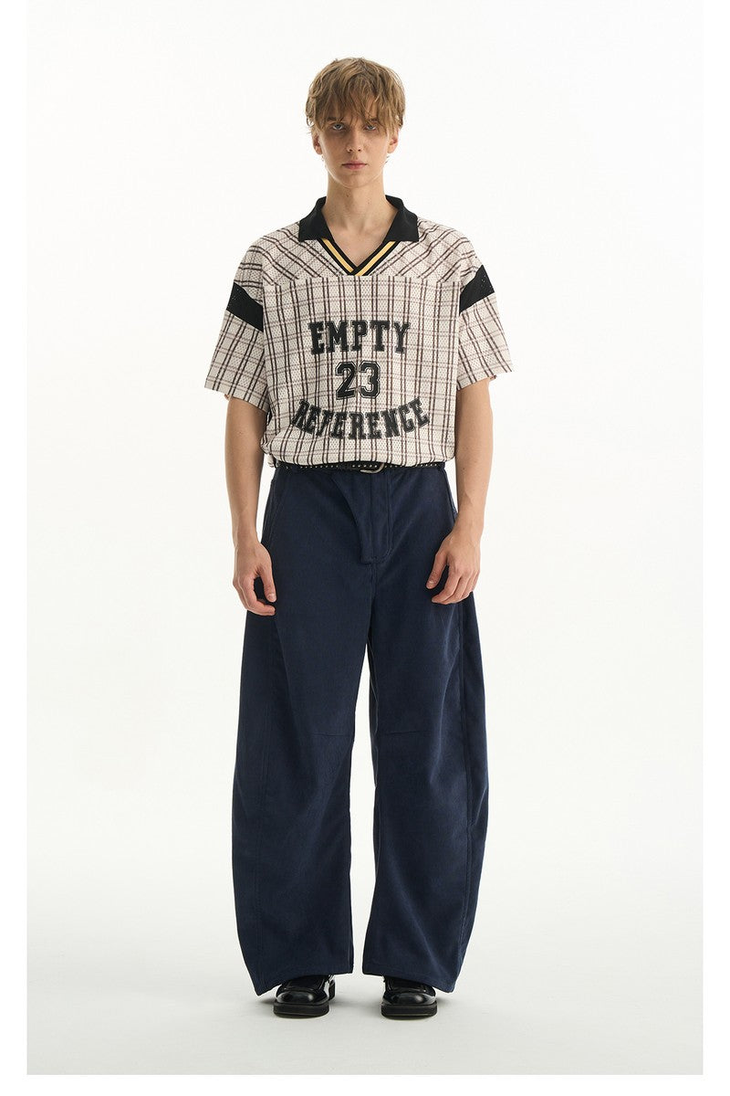 Number Stripe Logo Polo