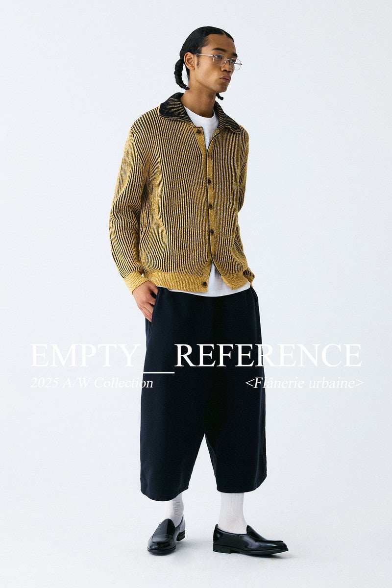 Vintage Stripe Knit Cardigan - Empty Reference