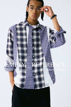 Textured Lace Panel Shirt - Empty Reference