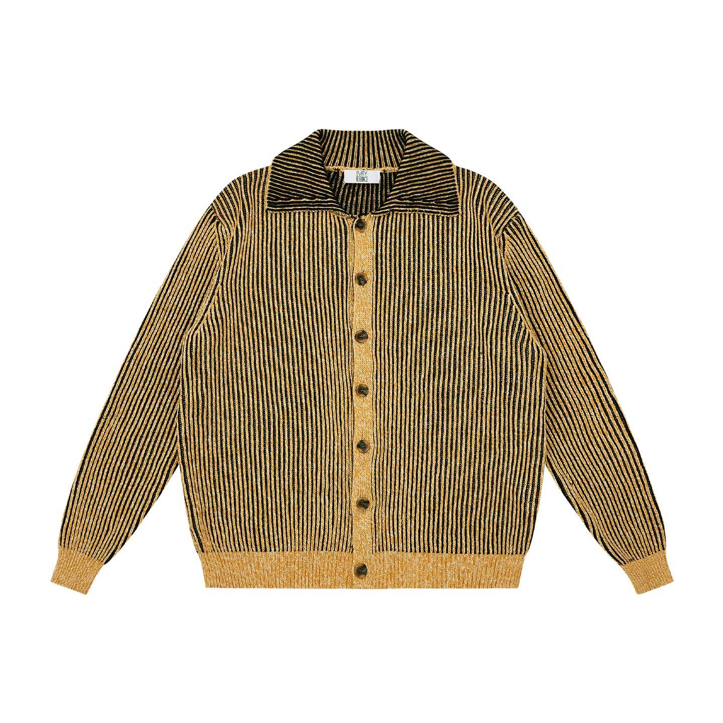 Vintage Stripe Knit Cardigan - Empty Reference