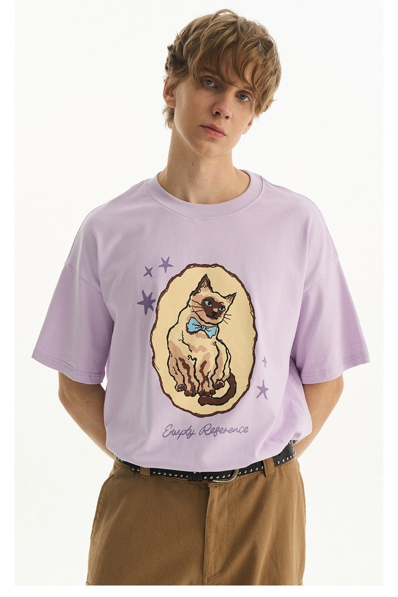 Siamese Cat Graphic Tee