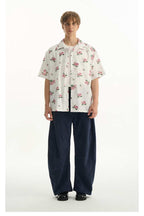 Rose Floral Print Shirt - Empty Reference