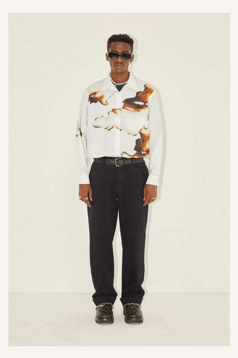 Ash Print Vintage Shirt - Empty Reference