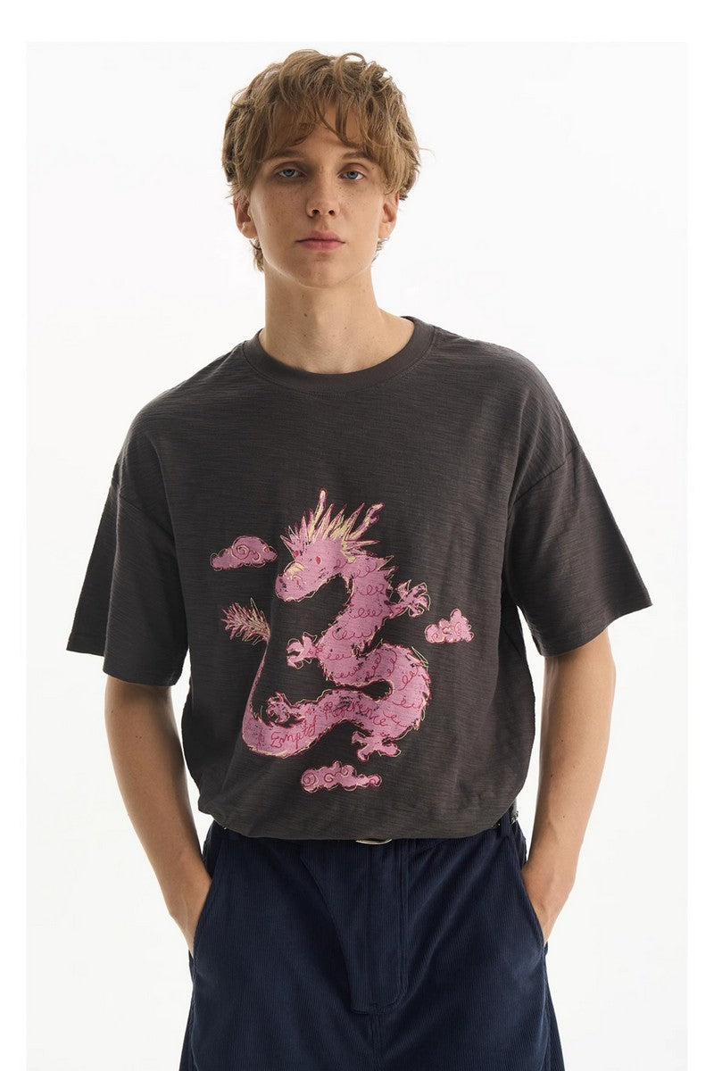 Dragon Letter Graphic Tee