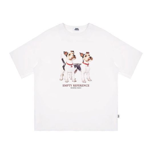 Schnauzer Letter Long Tee