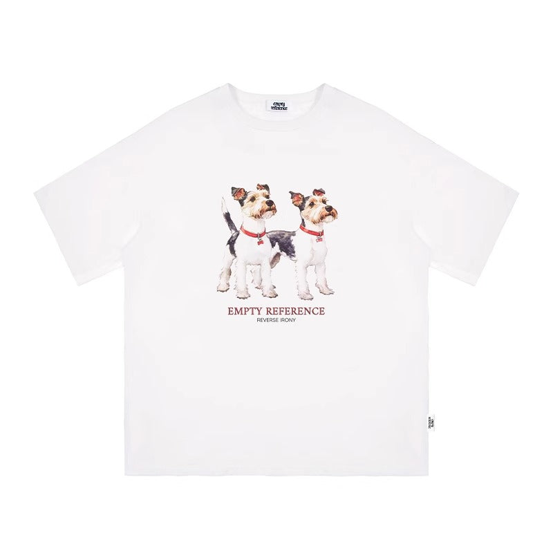 Schnauzer Letter Graphic Tee