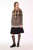 Asymmetrical Plaid Shirt - Empty Reference