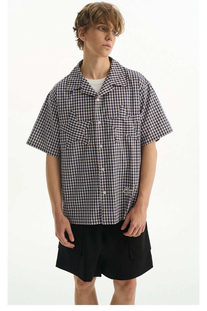 Plaid Star Pocket Shirt - Empty Reference