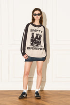 Doberman Raglan Stripe Sweater