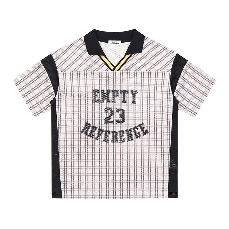 Number Stripe Logo Polo