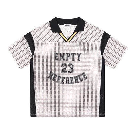 Number Stripe Logo Polo