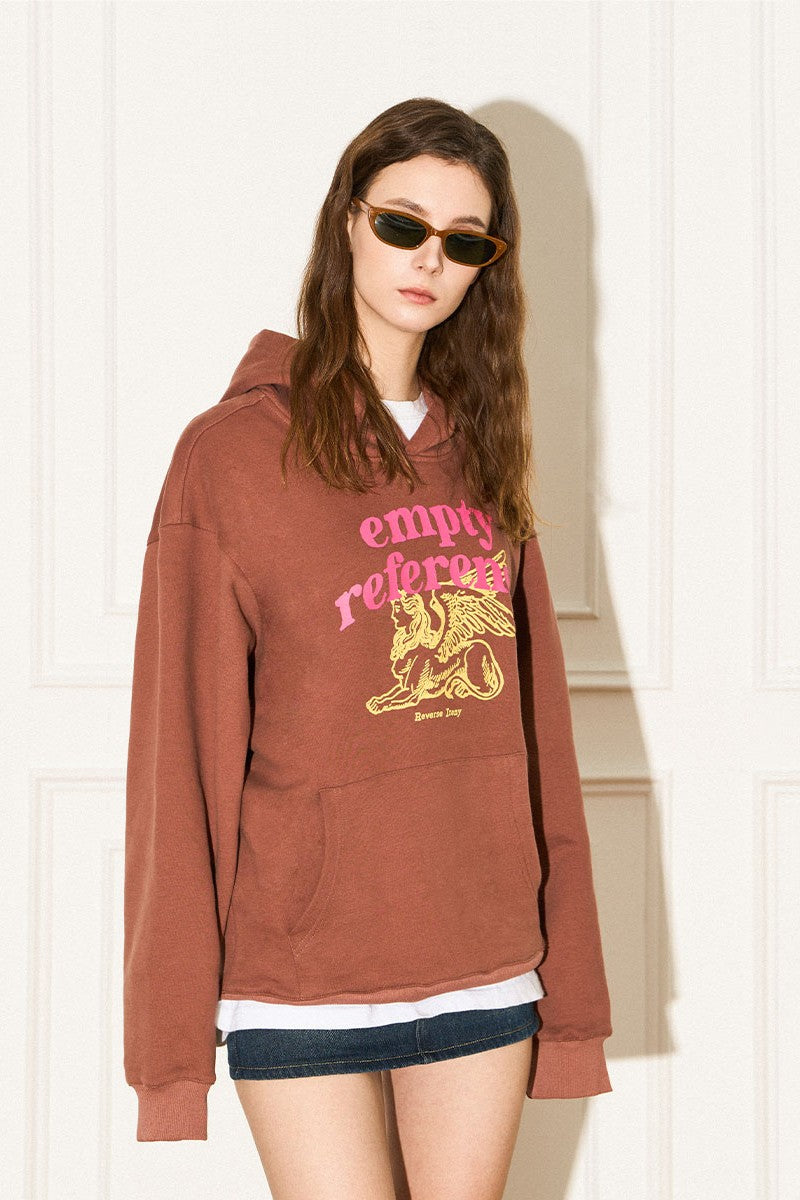 Sphinx Graphic Vintage Hoodie