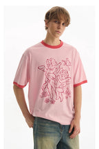 Angel Patchwork Graphic Tee