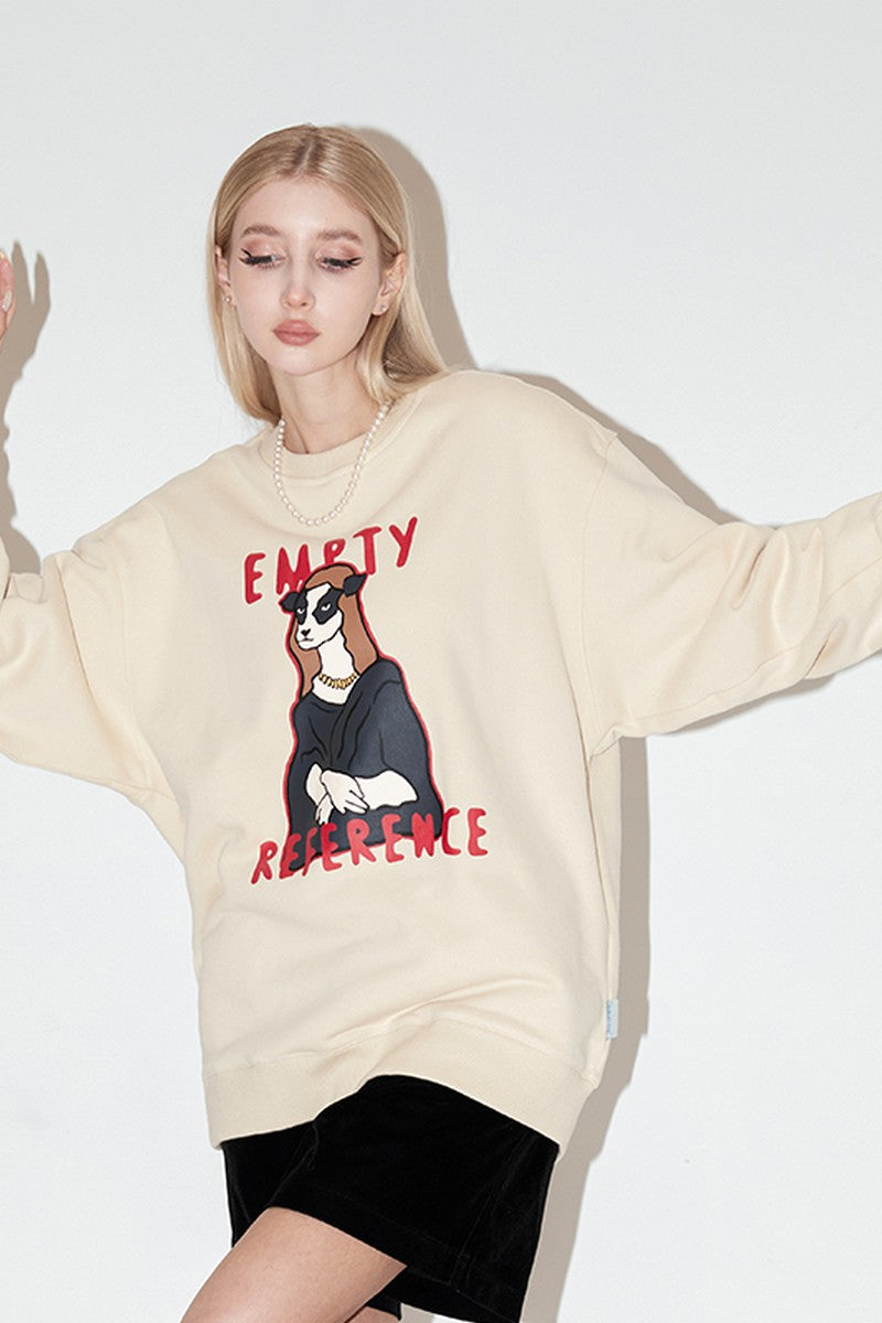 Mona Lisa Graphic Hoodie
