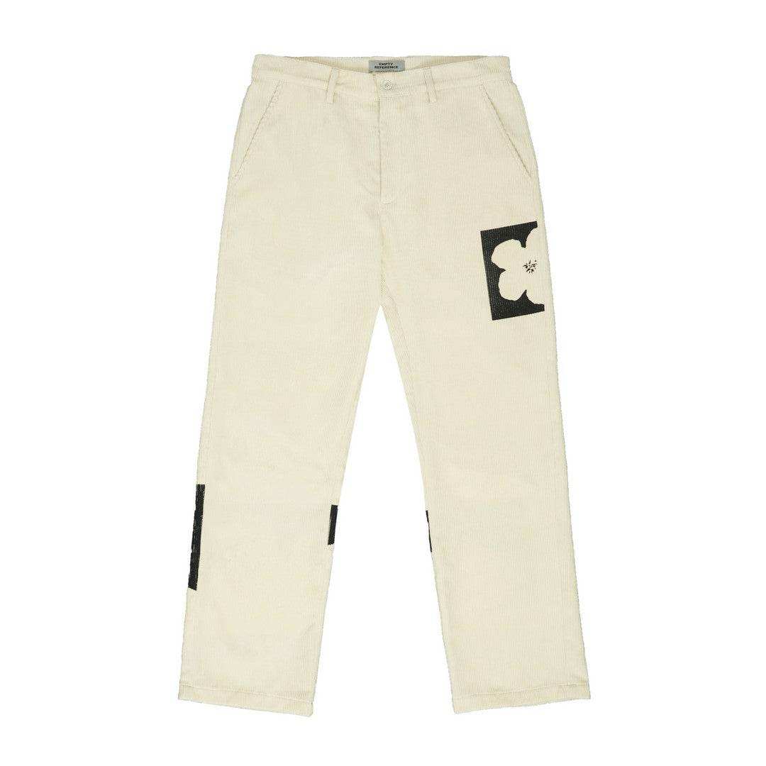 Corduroy Floral Dress Pants - Empty Reference