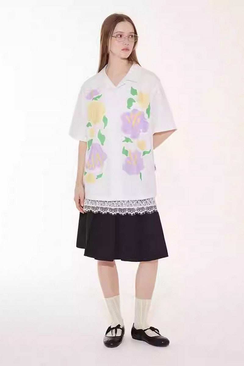 Floral Cuba Vacation Shirt - Empty Reference