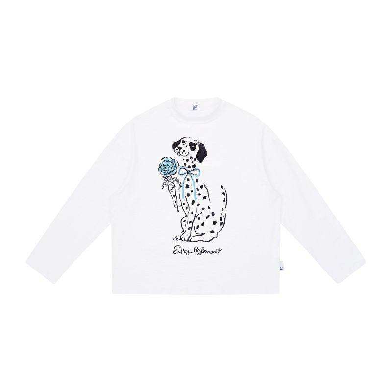 Dalmatian Rose Graphic Tee - Empty Reference