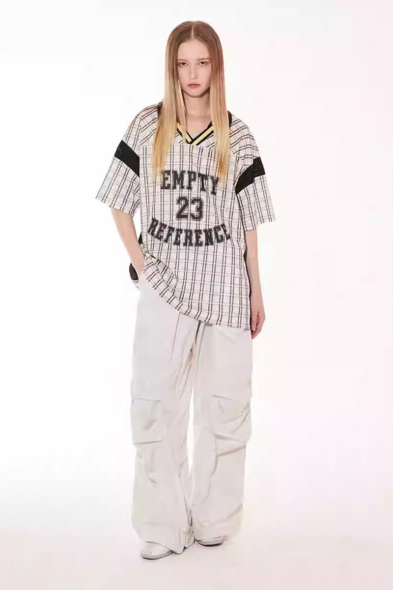 Number Stripe Logo Polo