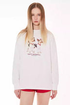 Schnauzer Letter Long Tee