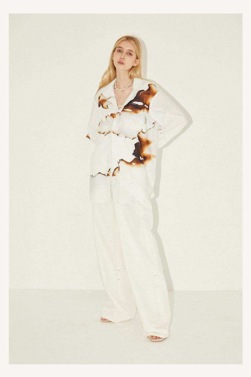 Ash Print Vintage Shirt - Empty Reference