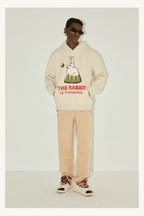Thinking Bunny Graphic Hoodie