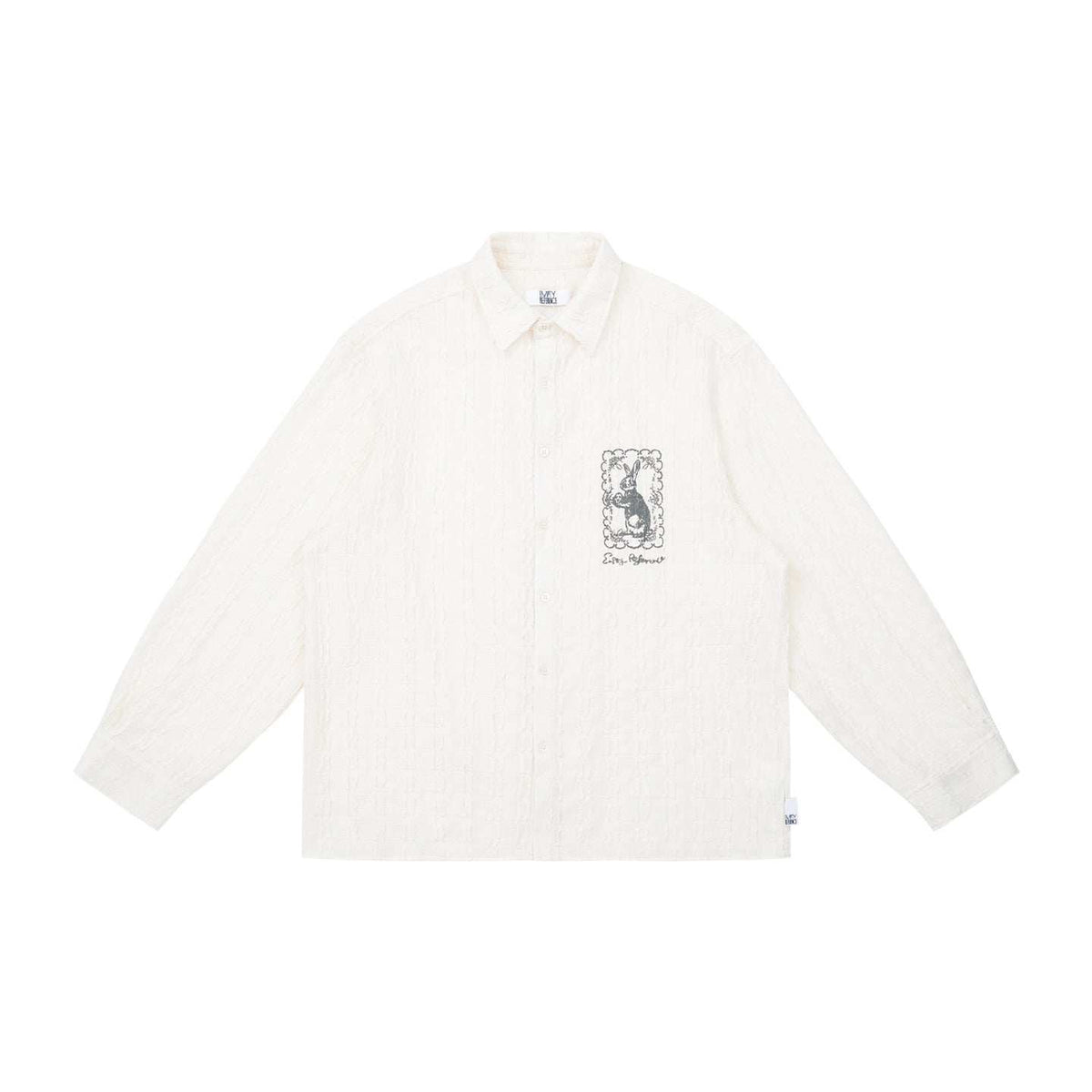 Striped Bunny Garden Shirt - Empty Reference