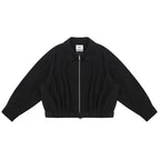 Black Belt Ruched Jacket