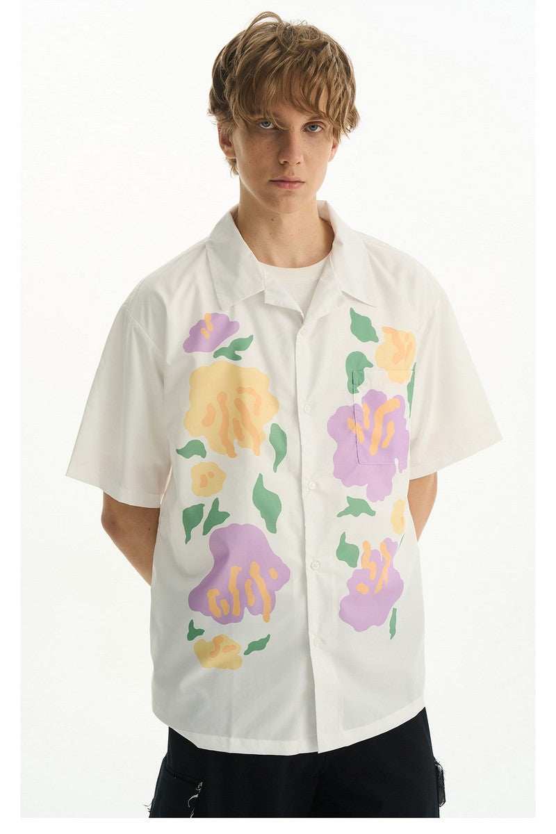 Floral Cuba Vacation Shirt - Empty Reference