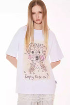 Sketch Dog Graphic Tee
