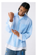 Tencel Slub Double Layer Shirt