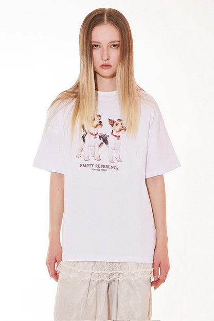 Schnauzer Letter Long Tee