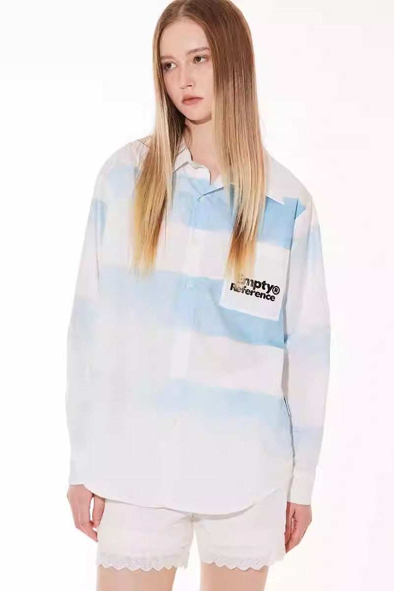 Faded Stripe Plaid Shirt - Empty Reference