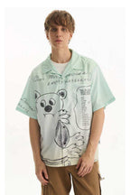 Bear Letter Graphic Shirt - Empty Reference