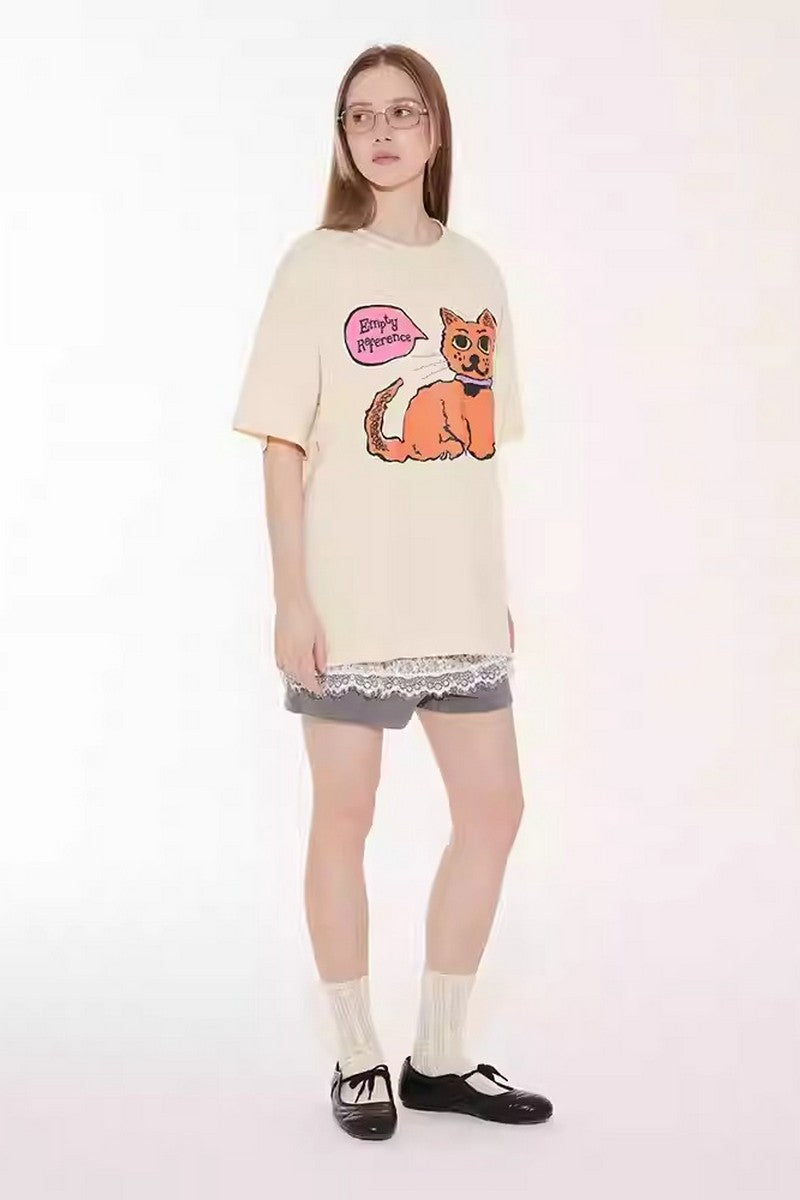 Soft Cat Graphic Tee