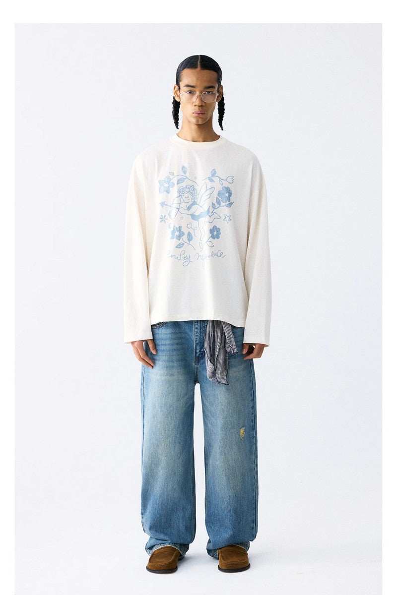 Snowflake Angel Floral Tee - Empty Reference