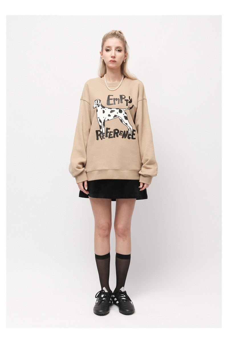 Dalmatian Graffiti Crewneck Sweatshirt