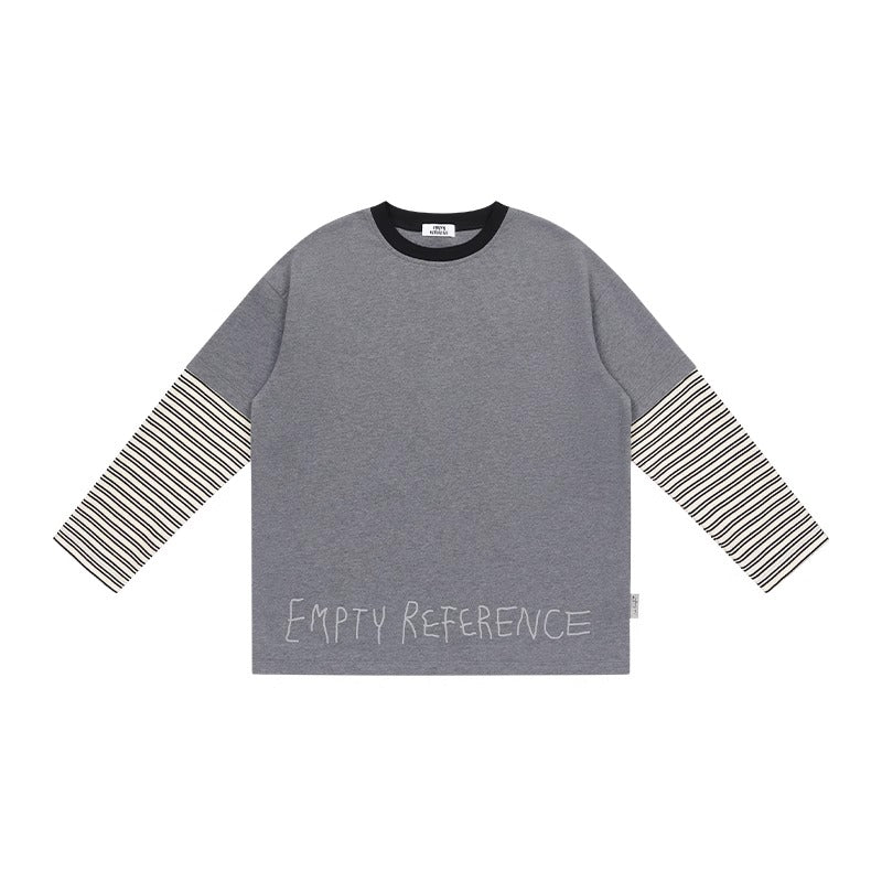 Layered Stripe Long Tee