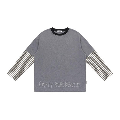 Layered Stripe Long Tee