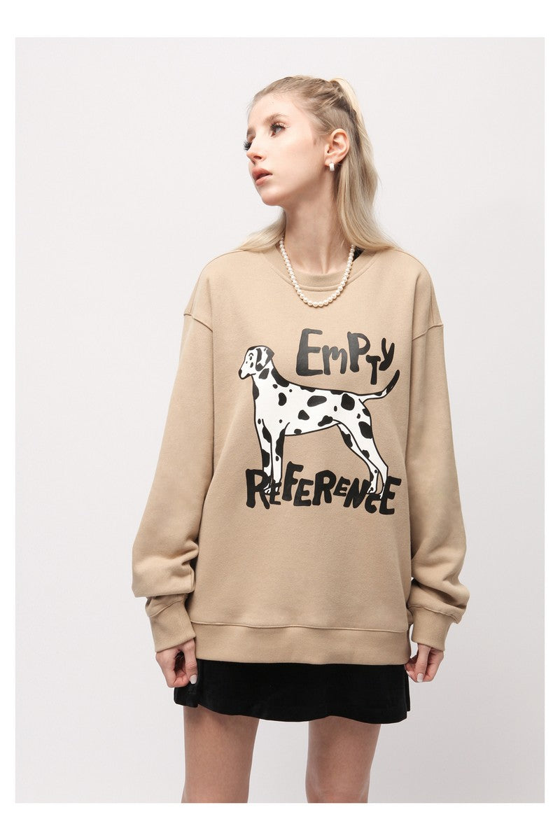 Dalmatian Graffiti Crewneck Sweatshirt