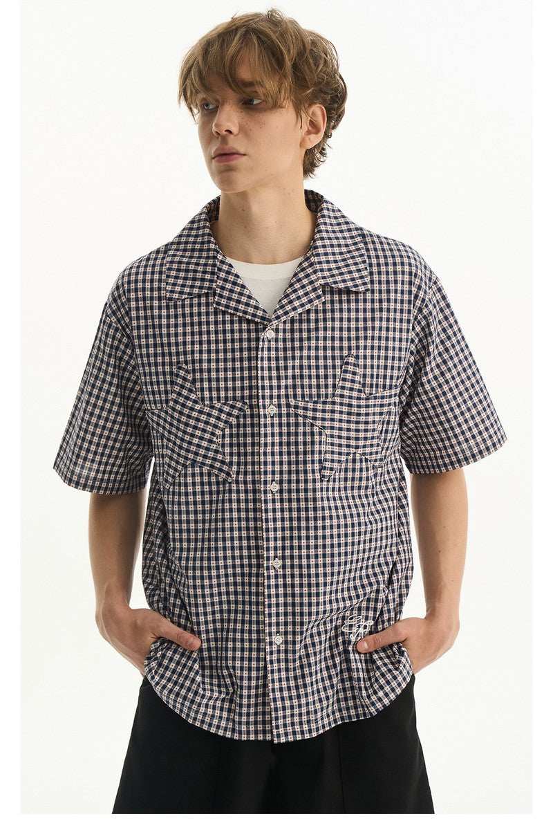 Plaid Star Pocket Shirt - Empty Reference