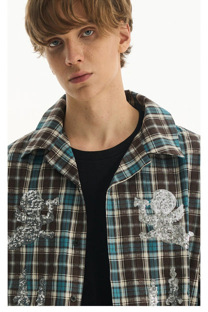 Angel Candle Sequin Shirt