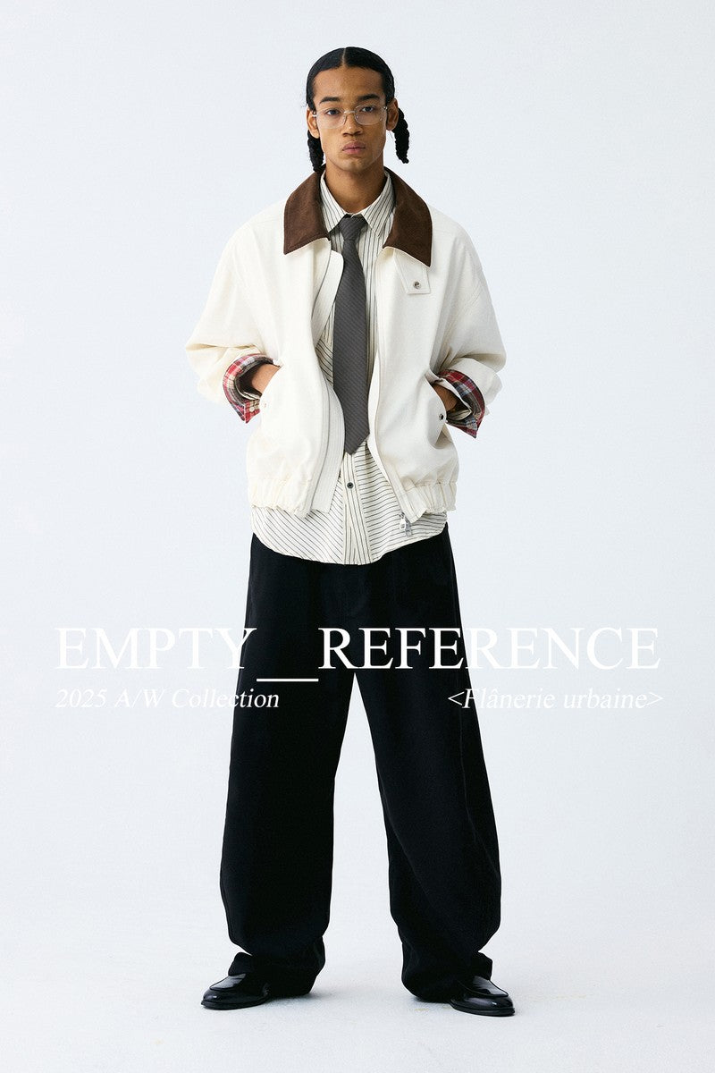 Plaid Corduroy Casual Jacket