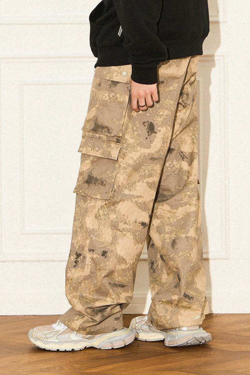 Camo Multi Pocket Cargo Pants - Empty Reference
