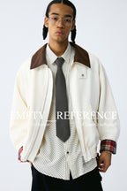 Plaid Corduroy Casual Jacket