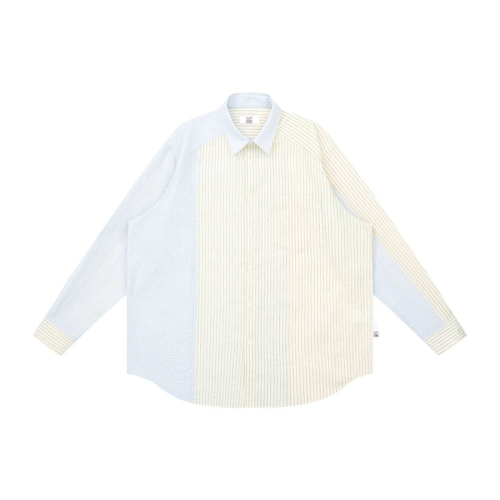Striped Panel Classic Shirt - Empty Reference