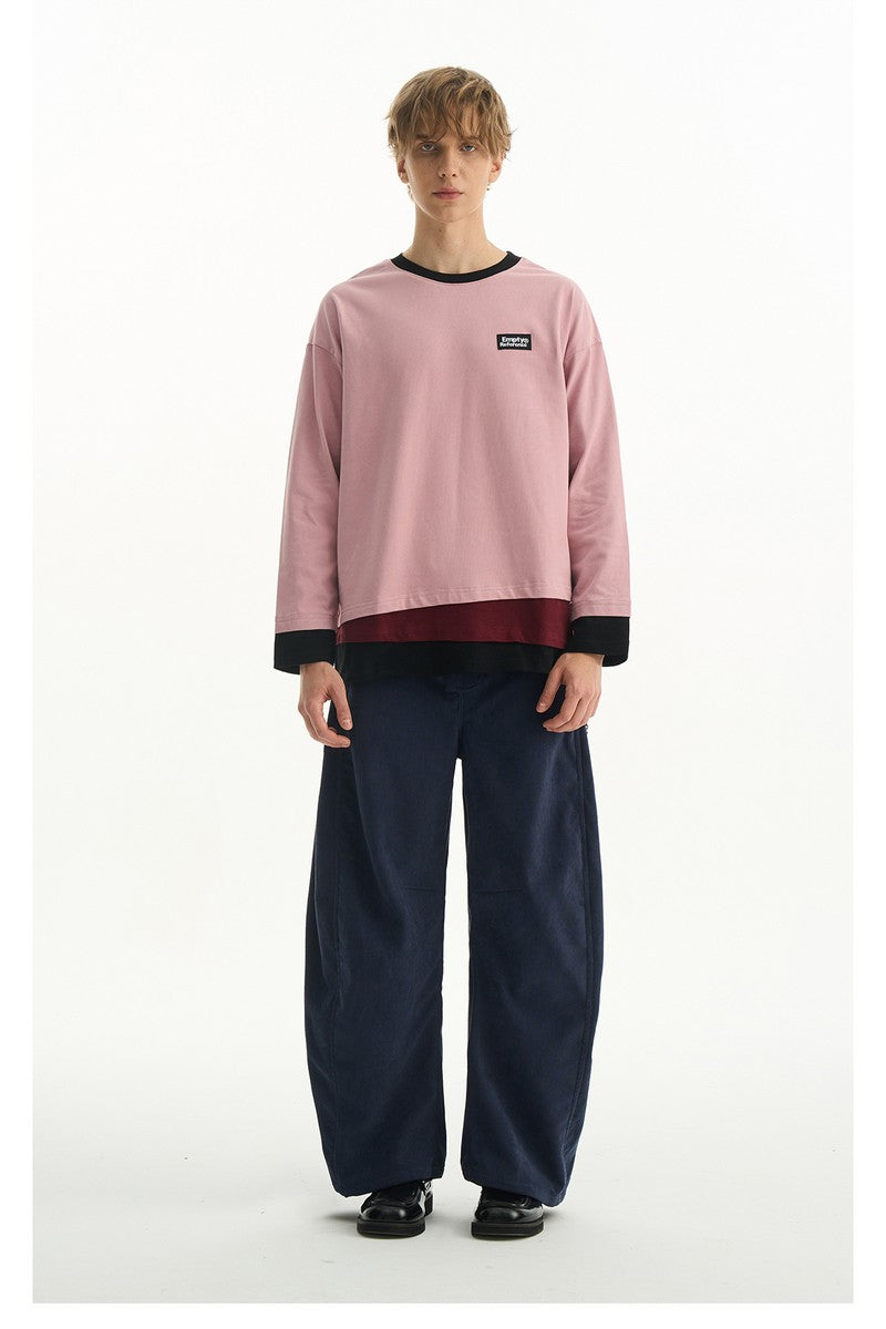 Triple Layer Wrinkle Tee