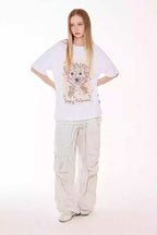 Pleated Botanical Paratrooper Pants - Empty Reference
