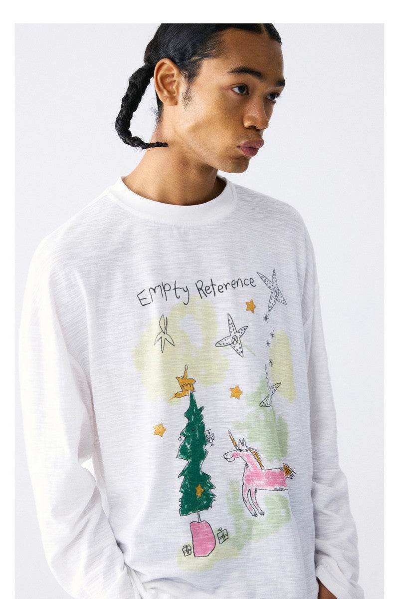 Cotton Pony Christmas Tee - Empty Reference