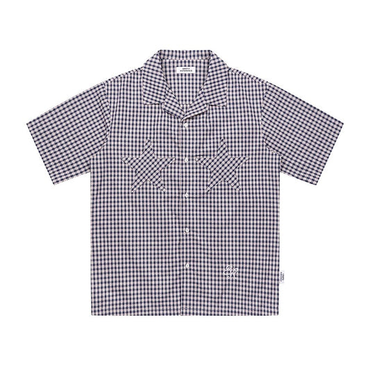 Plaid Star Pocket Shirt