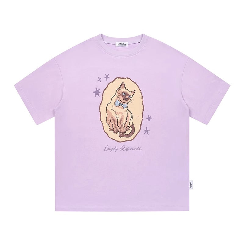 Siamese Cat Graphic Tee